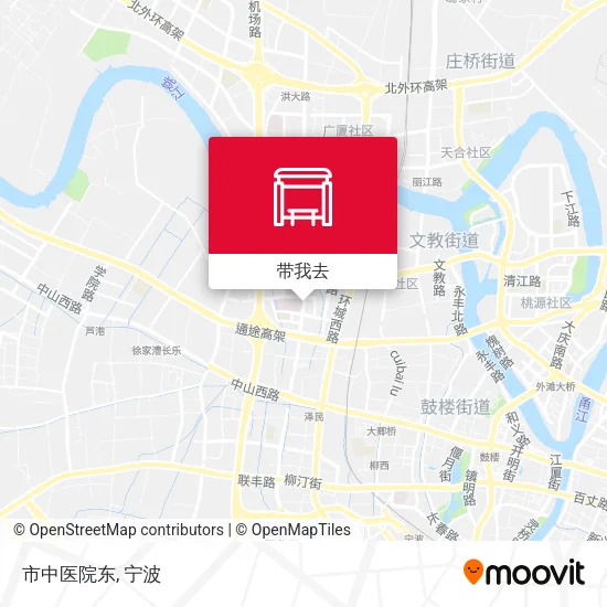 市中医院东地图