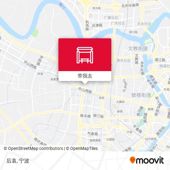 后袁地图