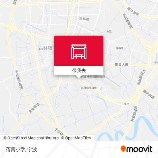 蓓蕾小学地图