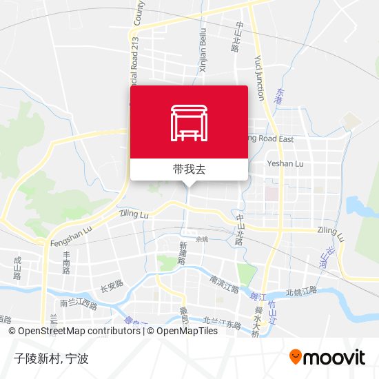 子陵新村地图