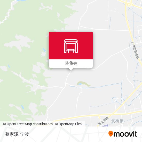蔡家溪地图