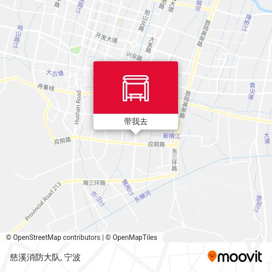慈溪消防大队地图