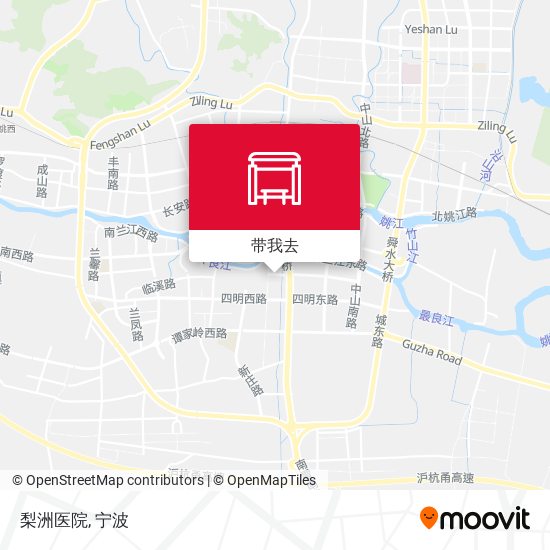 梨洲医院地图