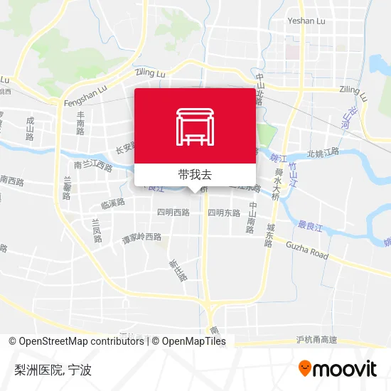 梨洲医院地图