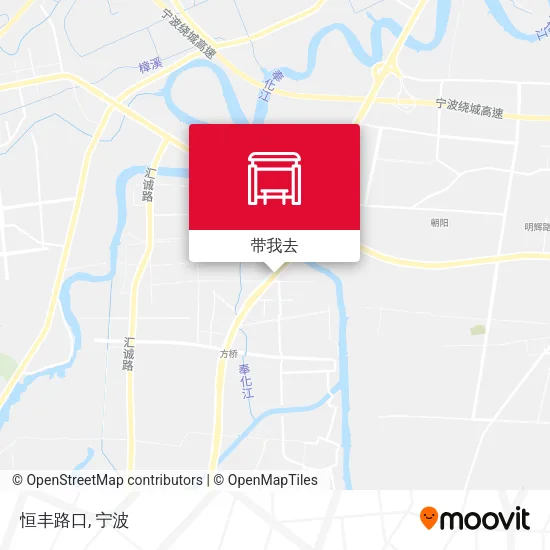 恒丰路口地图