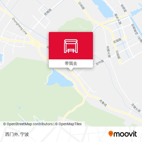 西门外地图