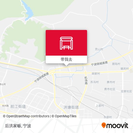后洪家畈地图