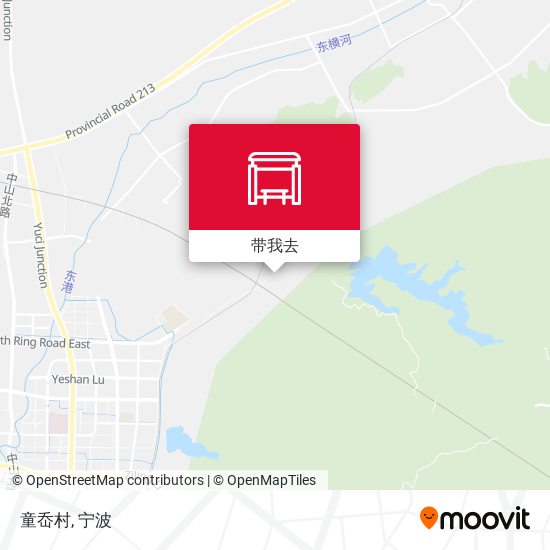 童岙村地图