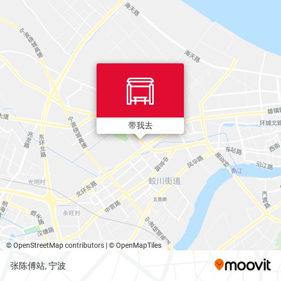 张陈傅站地图