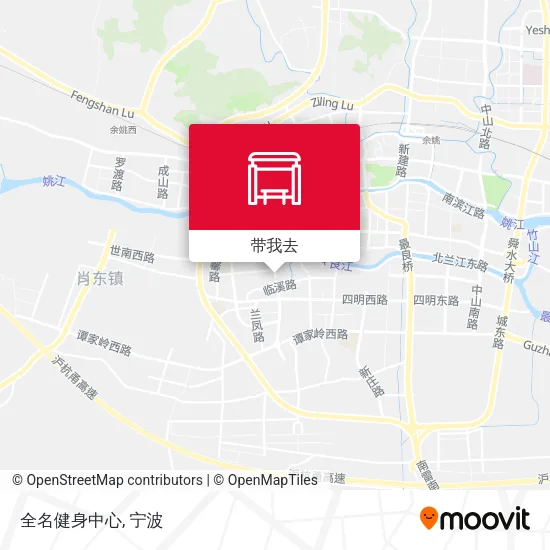 全名健身中心地图