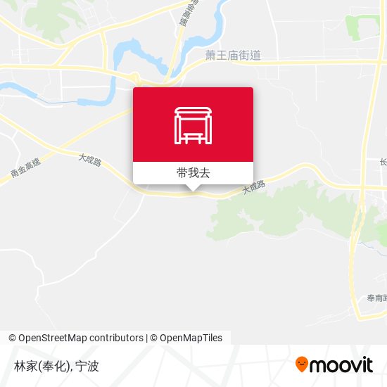 林家(奉化)地图