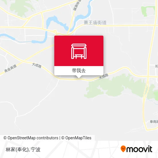 林家(奉化)地图