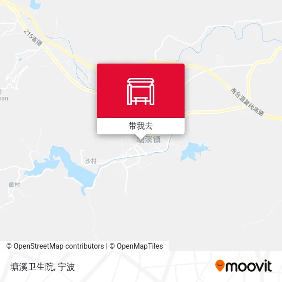 塘溪卫生院地图