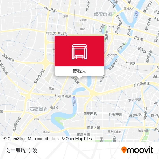 芝兰堰路地图
