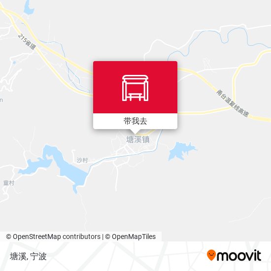 塘溪地图