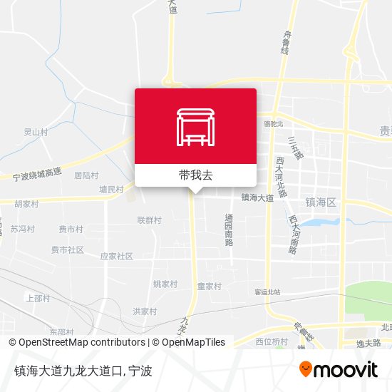 镇海大道九龙大道口地图