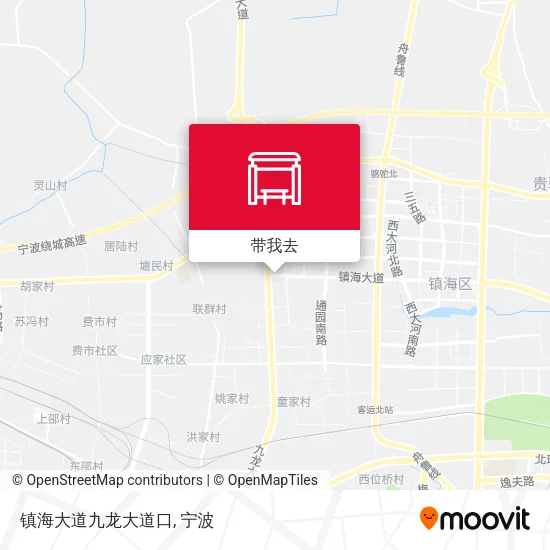 镇海大道九龙大道口地图