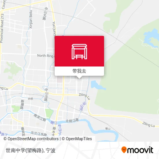 世南中学(望梅路)地图