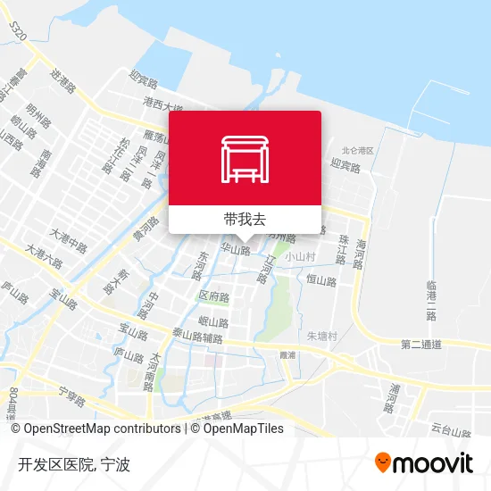 开发区医院地图