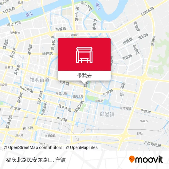 福庆北路民安东路口地图