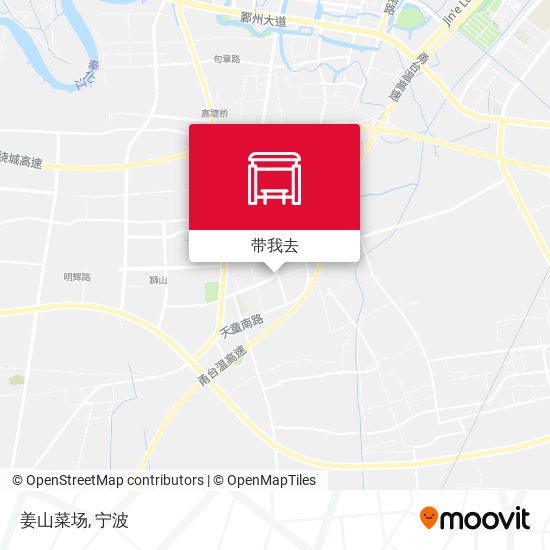 姜山菜场地图