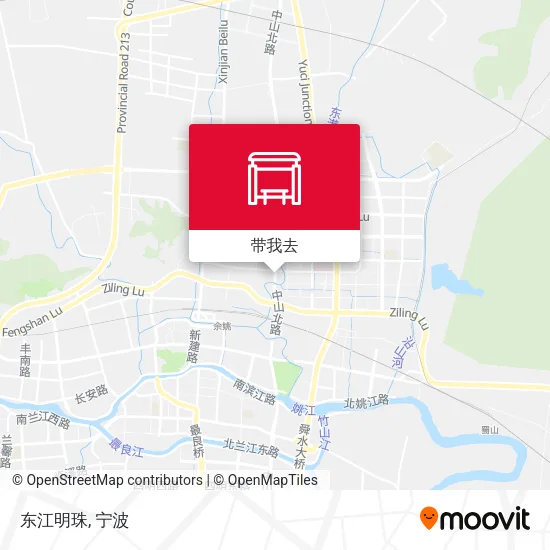 东江明珠地图