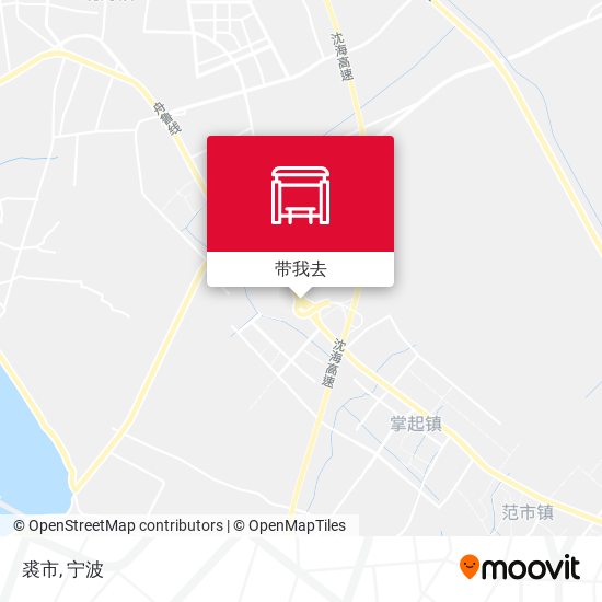 裘市地图