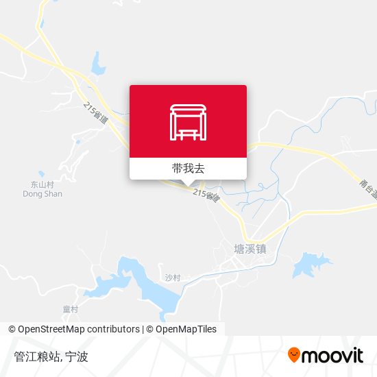 管江粮站地图