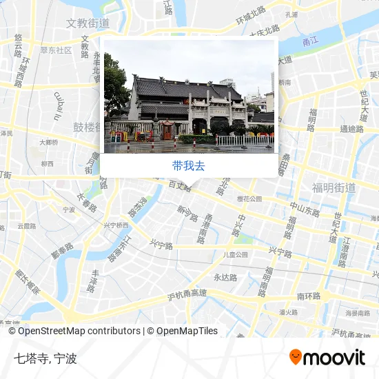七塔寺地图