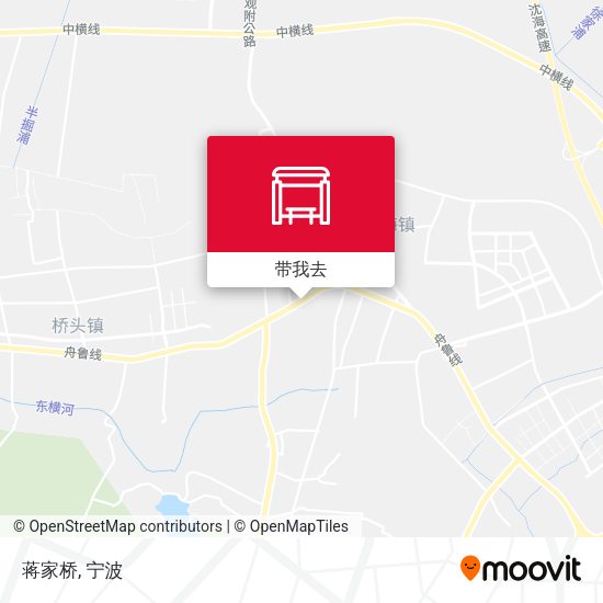 蒋家桥地图