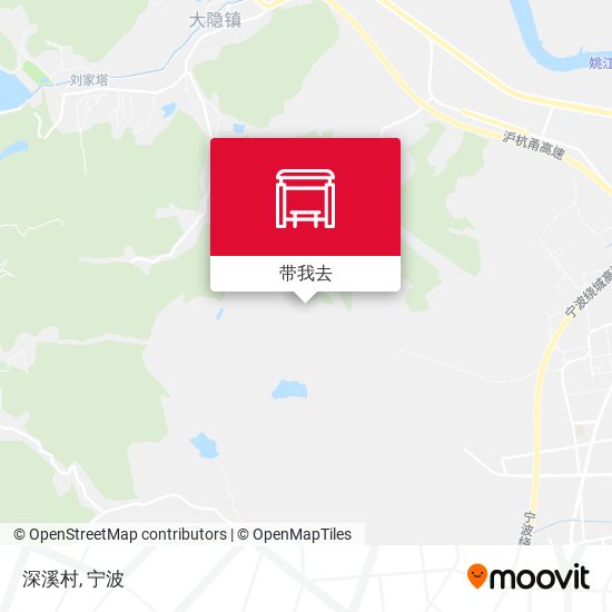 深溪村地图