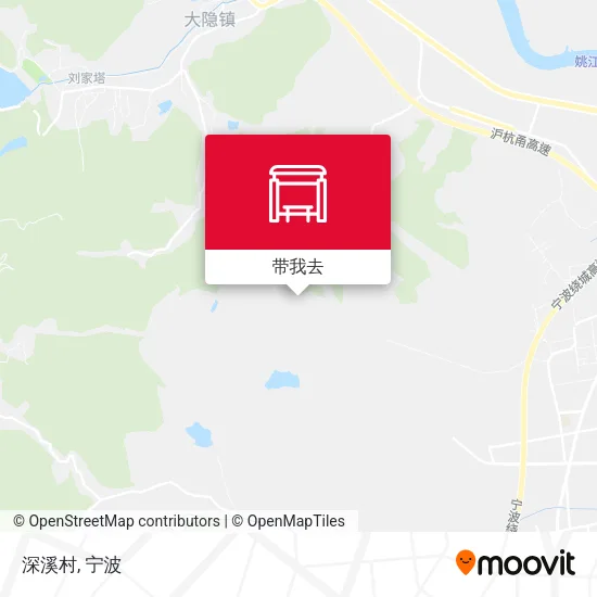 深溪村地图