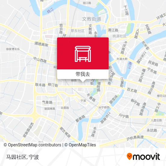 马园社区地图