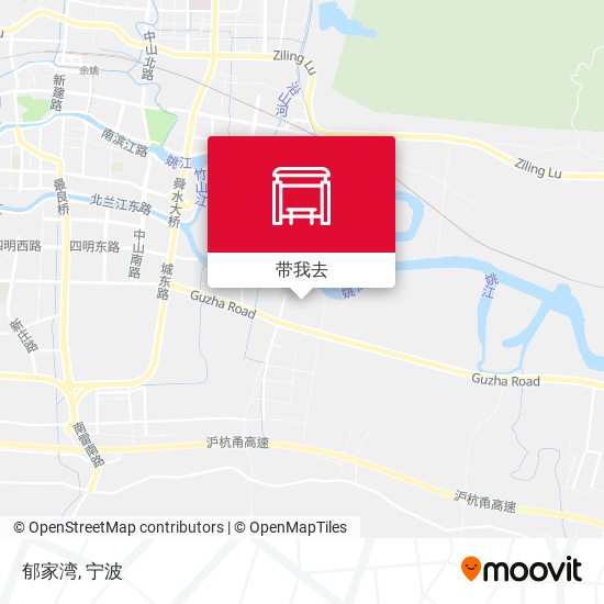 郁家湾地图