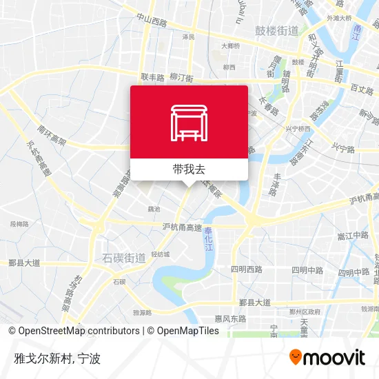 雅戈尔新村地图
