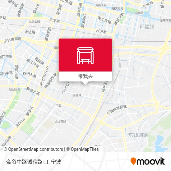 金谷中路诚信路口地图