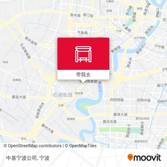 中基宁波公司地图