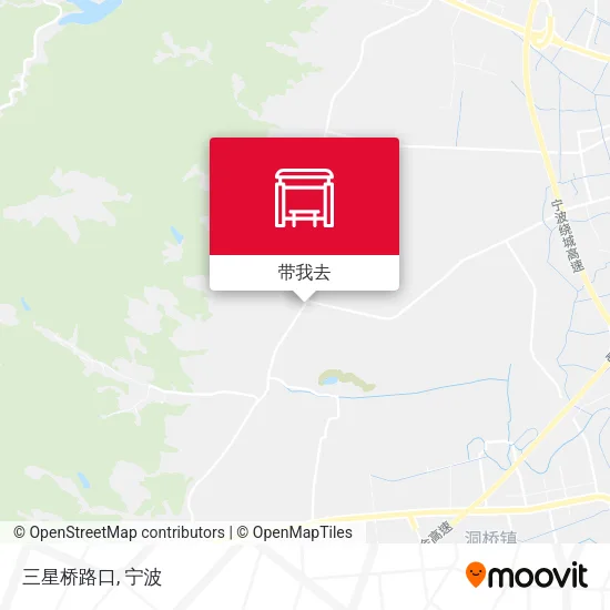 三星桥路口地图