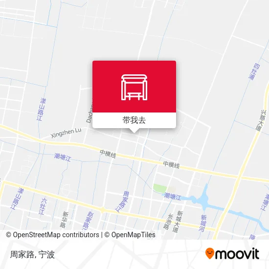 周家路地图