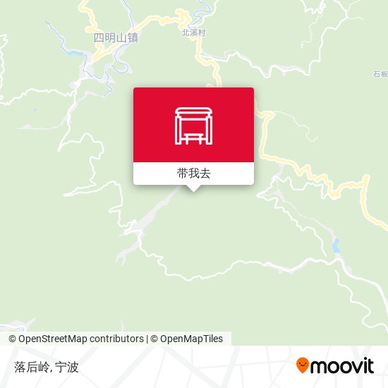 落后岭地图