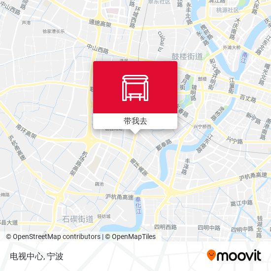 电视中心地图