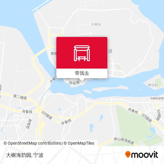 大榭海韵园地图