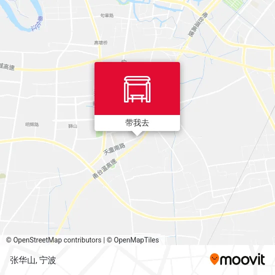 张华山地图