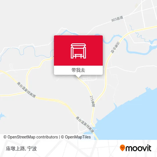 庙墩上路地图