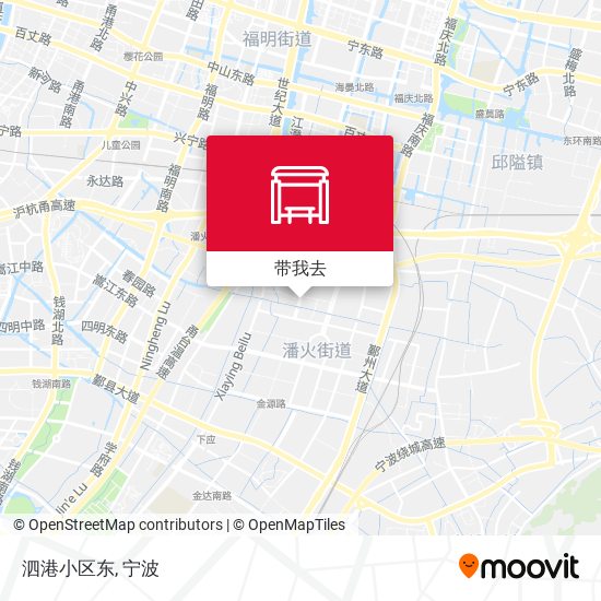 泗港小区东地图