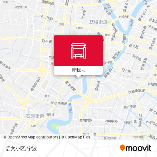 启文小区地图