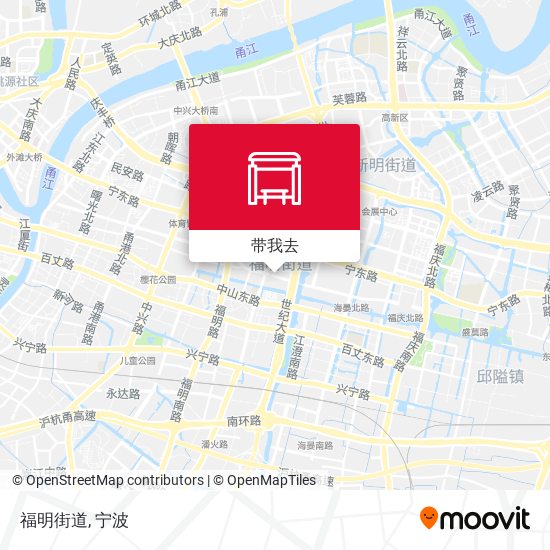 福明街道地图