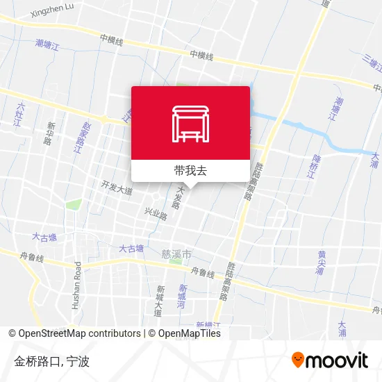金桥路口地图