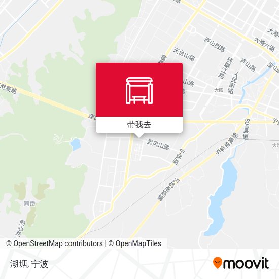 湖塘地图