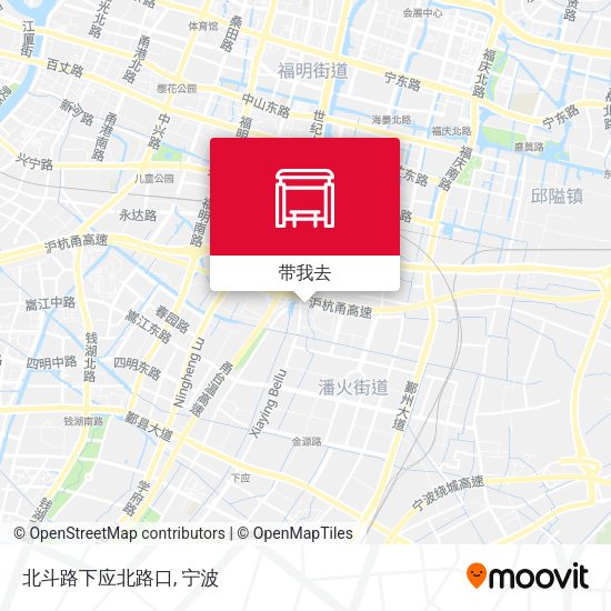 北斗路下应北路口地图